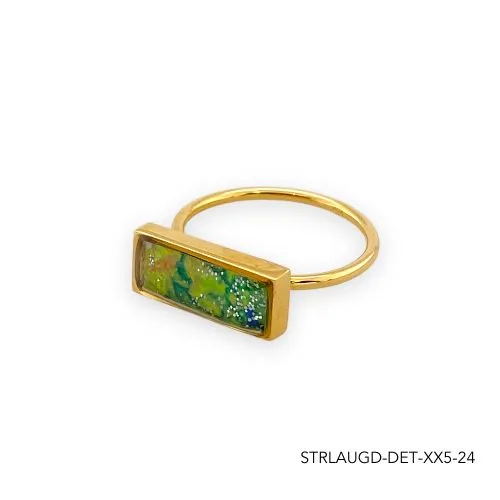 Rings Detroit Graffiti Lauren Ring Gold Size 5