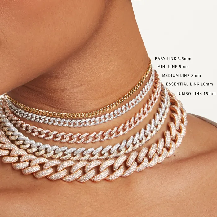 SHAY JEWELRY DIAMOND BAGUETTE DROP LINK NECKLACE Necklaces