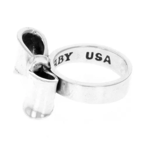 Small Bow Ring King Baby Rings Small Bow Ring King Baby Rings