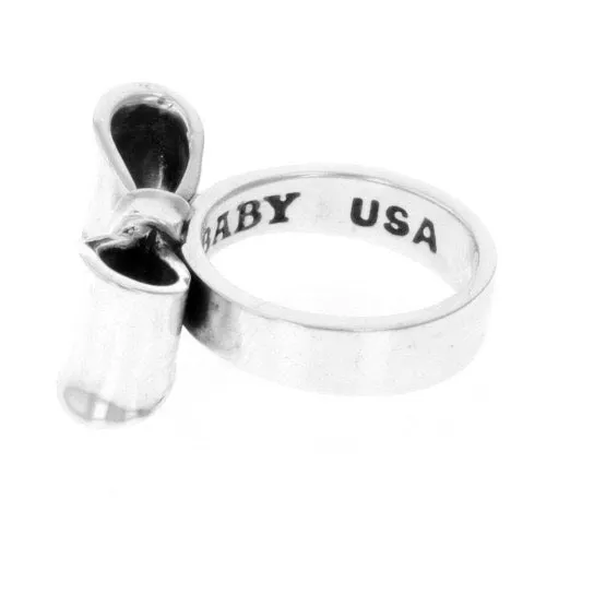 Small Bow Ring King Baby Rings Small Bow Ring King Baby Rings