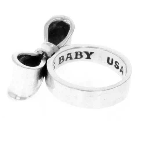 Small Bow Ring King Baby Rings Small Bow Ring King Baby Rings