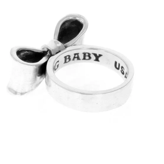 Small Bow Ring King Baby Rings Small Bow Ring King Baby Rings