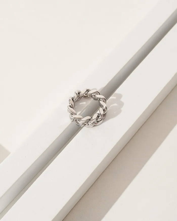 Sunspell Rings Veda Silver