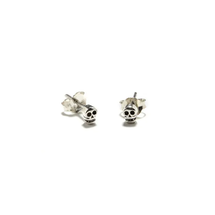 Tiny Skull Studs Bing Bang Rings