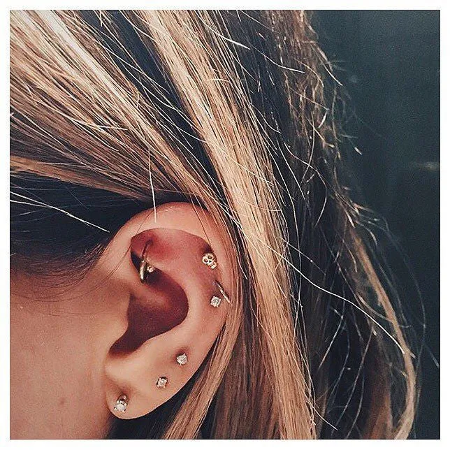 Tiny Skull Studs Bing Bang Rings Tiny Skull Studs Bing Bang Rings