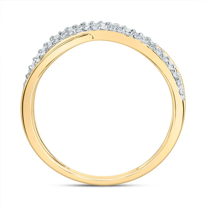 15CtwDia Cn CrissCross Fashion Ring 265 grams GND Rings 15CtwDia Cn CrissCross Fashion Ring 265 grams GND Rings