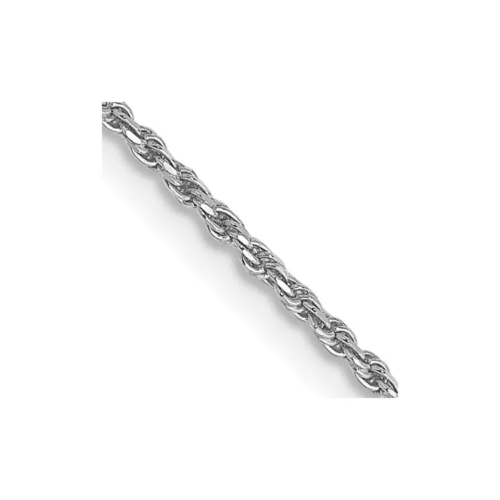 10k White Gold 115 mm DC Machine Made Rope Chain 204 grams Qgold Necklaces 10k White Gold 115 mm DC Machine Made Rope Chain 204 grams Qgold Necklaces