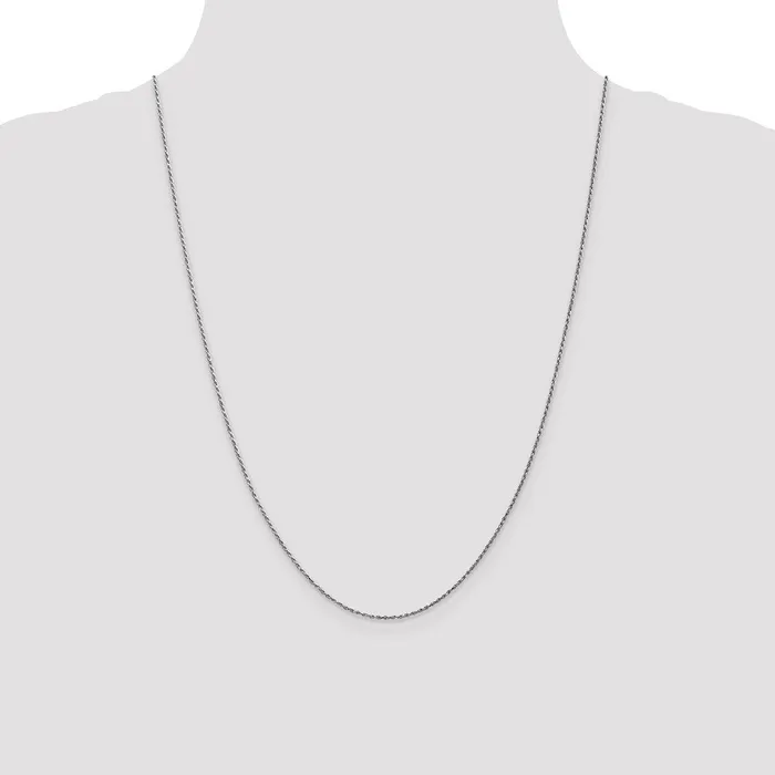 10k White Gold 115 mm DC Machine Made Rope Chain 204 grams Qgold Necklaces 10k White Gold 115 mm DC Machine Made Rope Chain 204 grams Qgold Necklaces