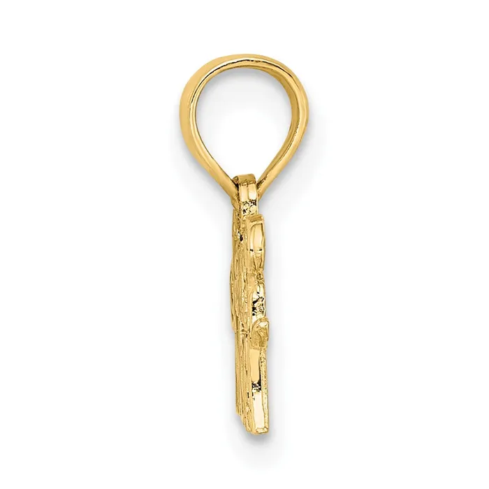 10k Yellow Gold 149 mm SOCCER MOM Charm 049 grams Qgold Charm Necklaces 10k Yellow Gold 149 mm SOCCER MOM Charm 049 grams Qgold Charm Necklaces