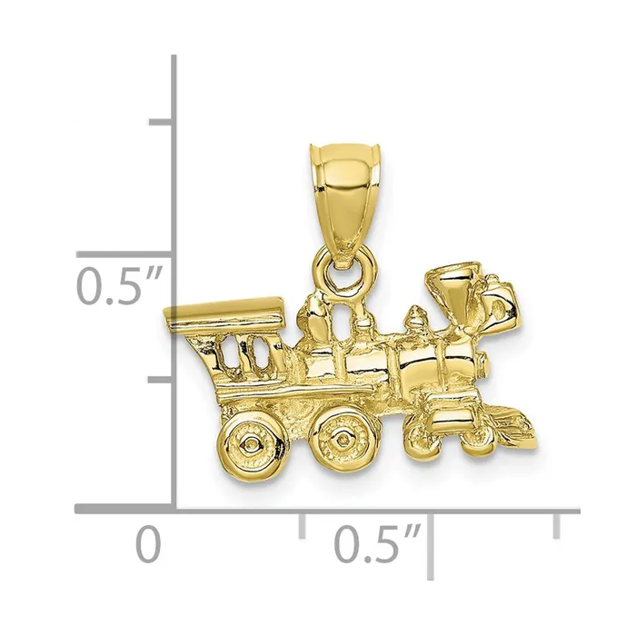 10k Yellow Gold 1865 mm 3D Locomotive Pendant 35 grams Qgold PreStyled Sets 10k Yellow Gold 1865 mm 3D Locomotive Pendant 35 grams Qgold PreStyled Sets