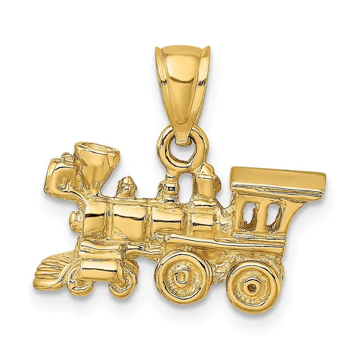 10k Yellow Gold 1865 mm 3D Locomotive Pendant 35 grams Qgold PreStyled Sets 10k Yellow Gold 1865 mm 3D Locomotive Pendant 35 grams Qgold PreStyled Sets