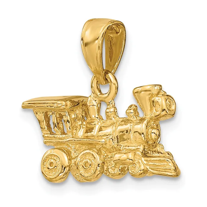10k Yellow Gold 1865 mm 3D Locomotive Pendant 35 grams Qgold PreStyled Sets 10k Yellow Gold 1865 mm 3D Locomotive Pendant 35 grams Qgold PreStyled Sets