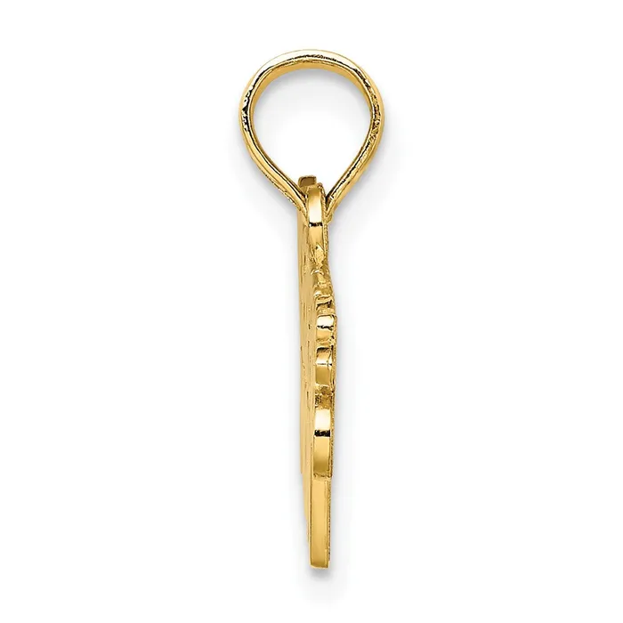 10k Yellow Gold 3229 mm POLICE OFFICERS MOM Charm 112 grams Qgold Charm Necklaces 10k Yellow Gold 3229 mm POLICE OFFICERS MOM Charm 112 grams Qgold Charm Necklaces