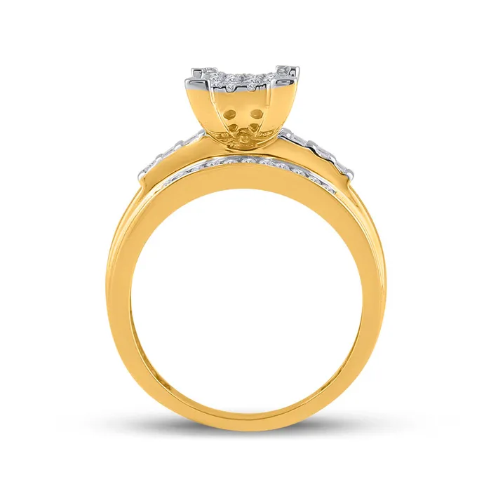 10Kt Yellow Gold 12CtwDia Cindy Ring 364 grams GND Rings