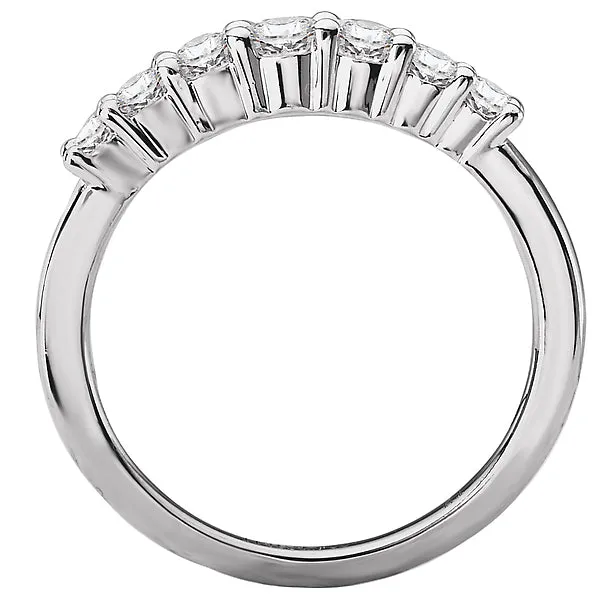 14K White Gold Romance Collection Wedding Band Romance Rings 14K White Gold Romance Collection Wedding Band Romance Rings