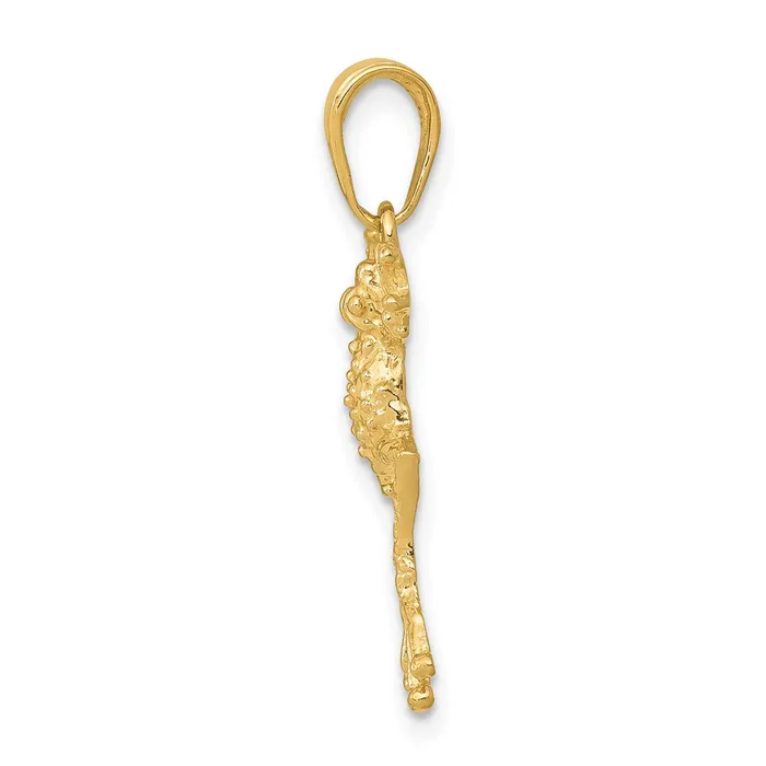 14k Yellow Gold 14 mm Solid Polished OpenBacked Frog Pendant 119 grams Qgold PreStyled Sets 14k Yellow Gold 14 mm Solid Polished OpenBacked Frog Pendant 119 grams Qgold PreStyled Sets