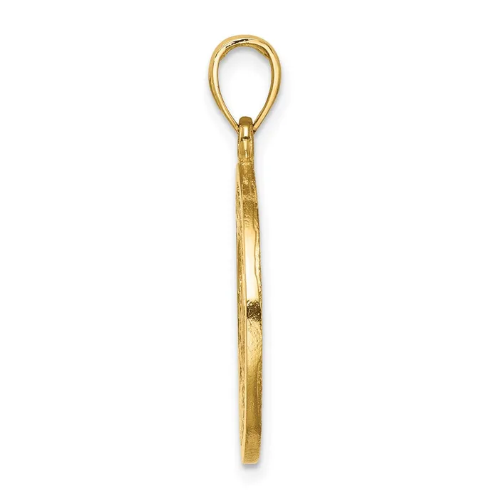 14k Yellow Gold 194 mm ST LUCIA Twin Pitons Charm 294 grams Qgold Charm Necklaces 14k Yellow Gold 194 mm ST LUCIA Twin Pitons Charm 294 grams Qgold Charm Necklaces