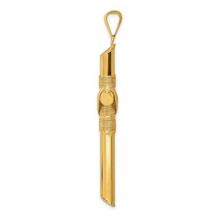 14k Yellow Gold 267 mm Polished wCenter Wrap Tube Cross Pendant 275 grams Qgold Necklaces 14k Yellow Gold 267 mm Polished wCenter Wrap Tube Cross Pendant 275 grams Qgold Necklaces