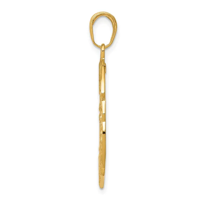 14k Yellow Gold Gold Polished Large Saint Michael Protect Us Medal Pendant 375 grams Qgold PreStyled Sets 14k Yellow Gold Gold Polished Large Saint Michael Protect Us Medal Pendant 375 grams Qgold PreStyled Sets