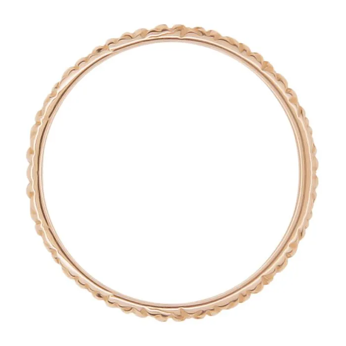1950s Mid Century Geometric Carved 19mm Wide Thin Wedding Band in 14 Karat Rose Gold Antique Jewelry Mall Rings 1950s Mid Century Geometric Carved 19mm Wide Thin Wedding Band in 14 Karat Rose Gold Antique Jewelry Mall Rings