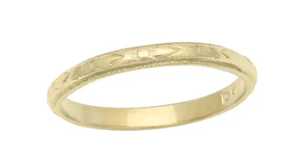Antique Jewelry Mall Rings Vintage Baby Ring in 10 Karat Yellow Gold Art Deco Circa 1920s Antique Jewelry Mall Rings Vintage Baby Ring in 10 Karat Yellow Gold Art Deco Circa 1920s