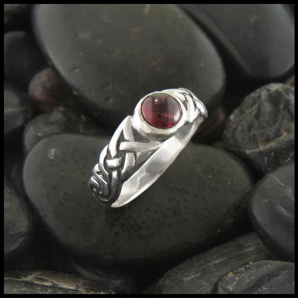 Ban Tigherna Ring with Gemstones Walker Metalsmiths Rings