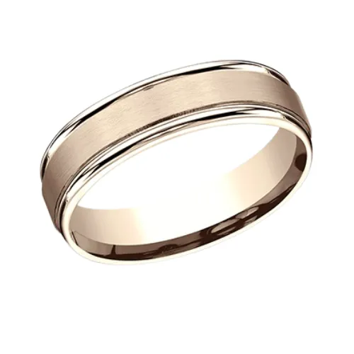 CALVINS Fine Jewelry The SATIN Mens Band Rings