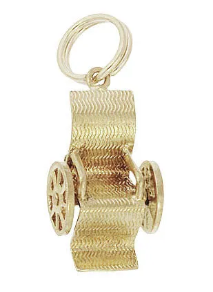 Charm Necklaces Vintage Wheelchair Charm in 10 Karat Gold Antique Jewelry Mall Charm Necklaces Vintage Wheelchair Charm in 10 Karat Gold Antique Jewelry Mall