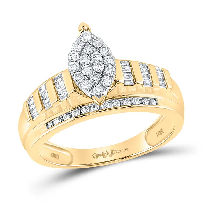 GND 10Kt Yellow Gold 12CtwDia Cindy RingS8 378 grams Rings