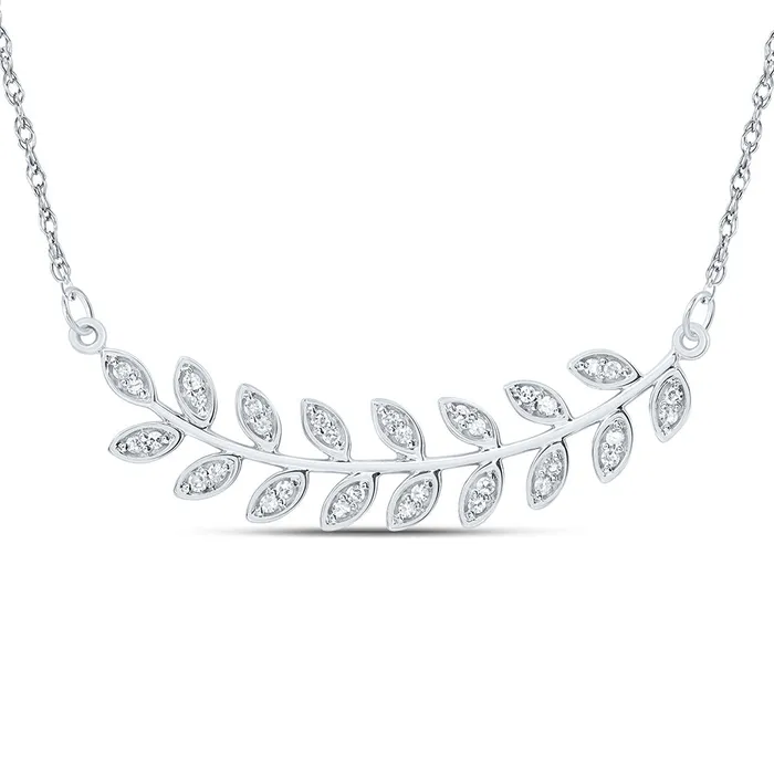 GND Necklaces 10Kt Gold 18CtwDia Cn Gift Necklace 18 Inch