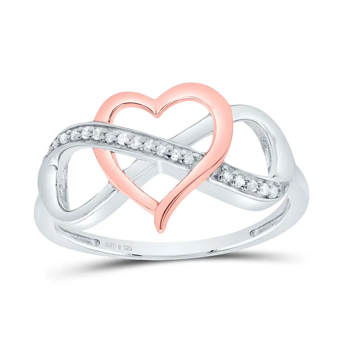 GND Rings 112CtwNat Dia P1 Gift Infinity Heart Ring 182 grams