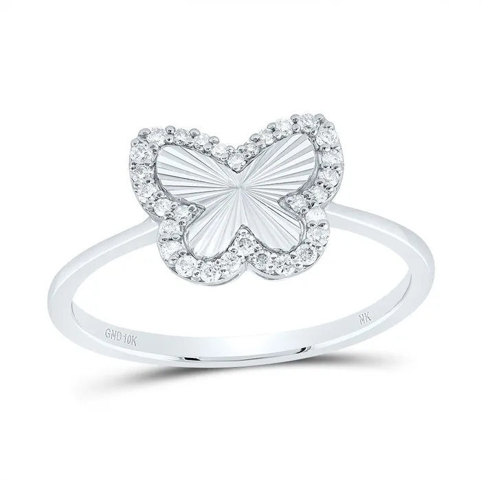 GND Rings 15CtwDia Nk Fashion Butterfly Ring 22 grams