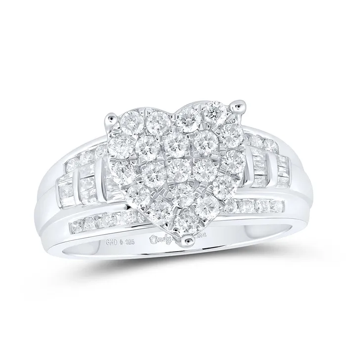 GND Rings 1CtwDia P1 Fashion Heart Ring 323 grams