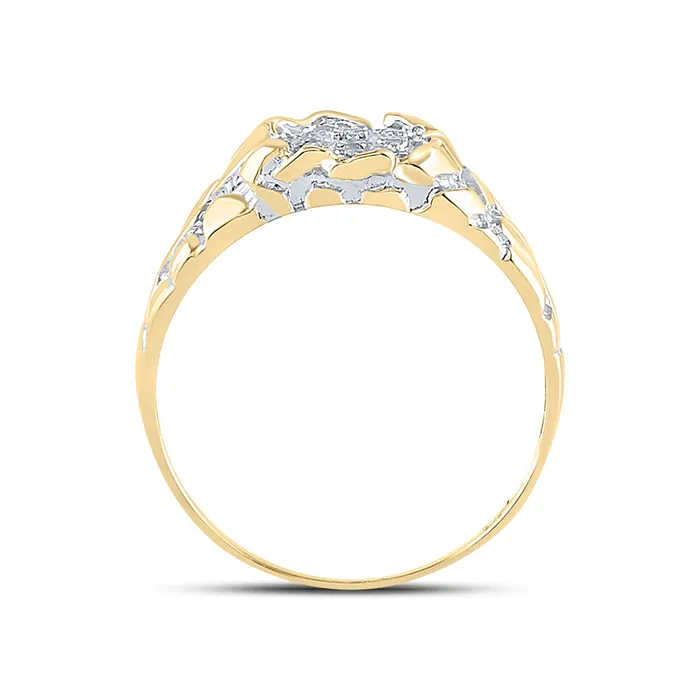 GND Sterling Silver Mens Round Diamond Cluster Ring 120 Cttw 258 grams Rings GND Sterling Silver Mens Round Diamond Cluster Ring 120 Cttw 258 grams Rings