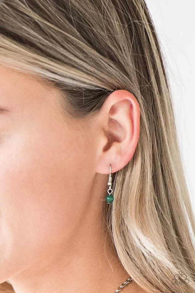 Have Some Common Sensei Paparazzi Green Moonstone Silver Tassel Pendant Necklace Paparazzi Accessories Necklaces Have Some Common Sensei Paparazzi Green Moonstone Silver Tassel Pendant Necklace Paparazzi Accessories Necklaces