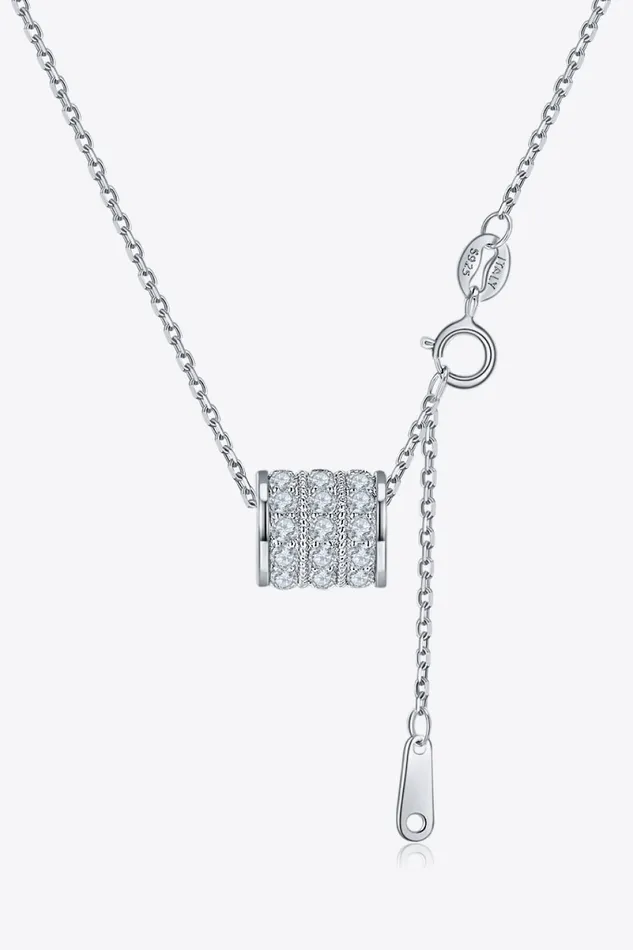 Moissanite 925 Sterling Silver Necklace Trendsi Necklaces