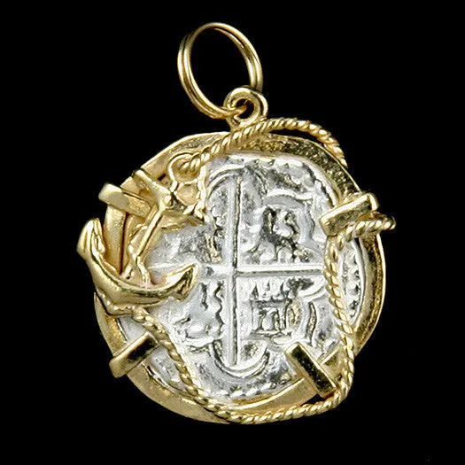 Necklaces Atocha Jewelry Medium Pieces of 8 Silver Coin Pendant The Treasure Shoppe Necklaces Atocha Jewelry Medium Pieces of 8 Silver Coin Pendant The Treasure Shoppe