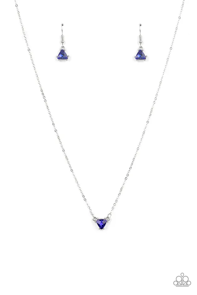 Necklaces Paparazzi Accessories Downright Dainty Blue Rhinestone Dainty Silver Necklace Paparazzi Necklaces Paparazzi Accessories Downright Dainty Blue Rhinestone Dainty Silver Necklace Paparazzi