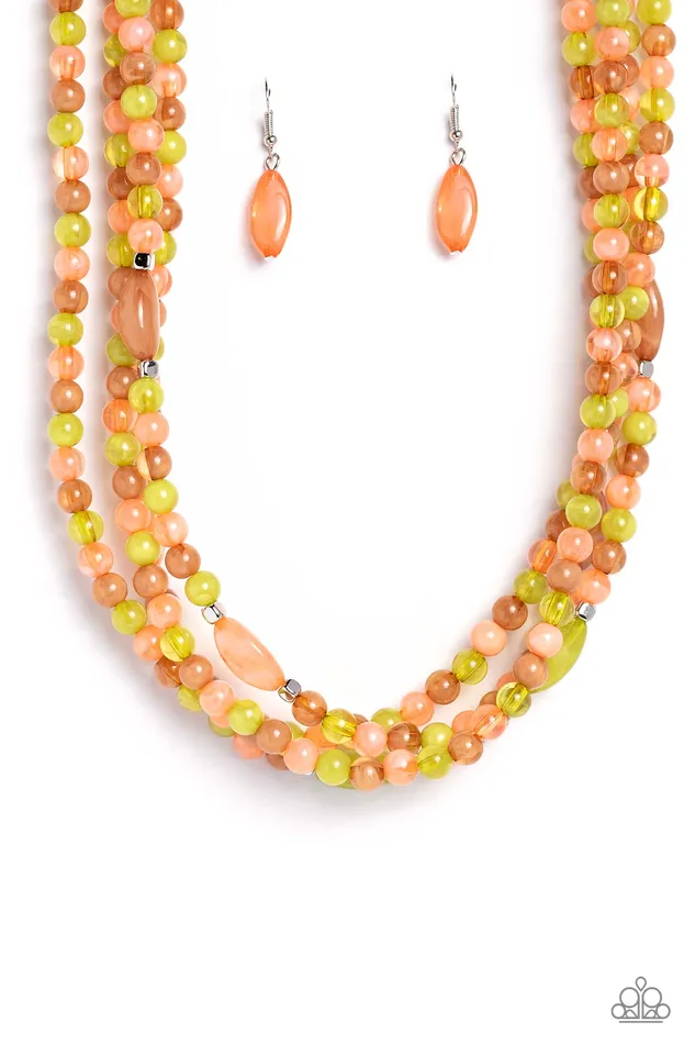 Necklaces Paparazzi Accessories Layered Lass Multi Color Bead Layered Necklace Paparazzi Necklaces Paparazzi Accessories Layered Lass Multi Color Bead Layered Necklace Paparazzi