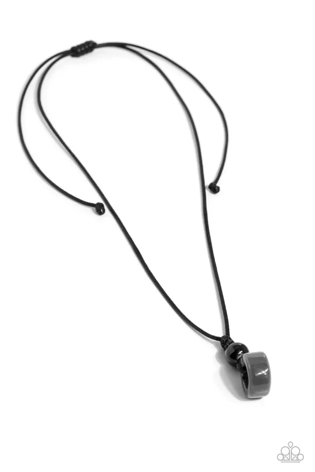 Necklaces Paparazzi Accessories Sunset Sabbatical Black Bead Cord Slide Urban Necklace Paparazzi Necklaces Paparazzi Accessories Sunset Sabbatical Black Bead Cord Slide Urban Necklace Paparazzi