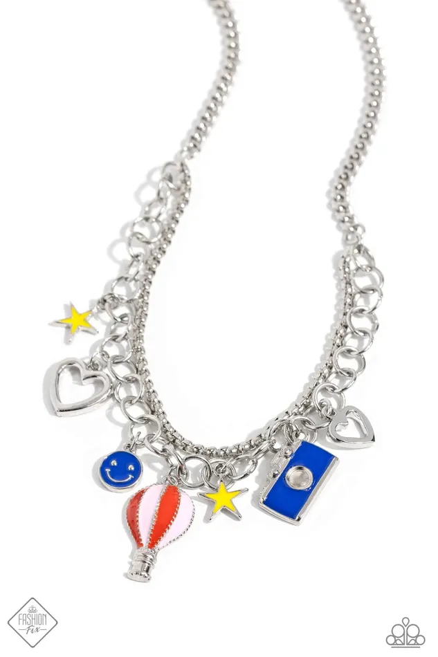 Necklaces Paparazzi Accessories Tourist Timeline Multi Color Tourist Travel Charm Silver Short Necklace Paparazzi Fashion Fix February 2024 Necklaces Paparazzi Accessories Tourist Timeline Multi Color Tourist Travel Charm Silver Short Necklace Paparazzi Fashion Fix February 2024