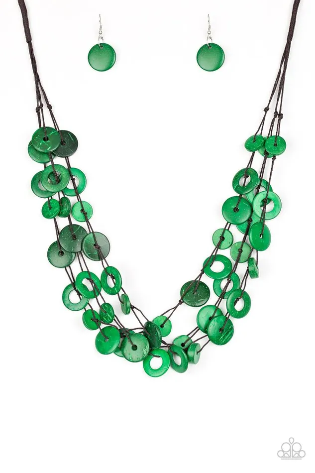 Necklaces Paparazzi Accessories Wonderfully Walla Walla Green Wooden Circle Brown Cord Layered Short Necklace Paparazzi Necklaces Paparazzi Accessories Wonderfully Walla Walla Green Wooden Circle Brown Cord Layered Short Necklace Paparazzi