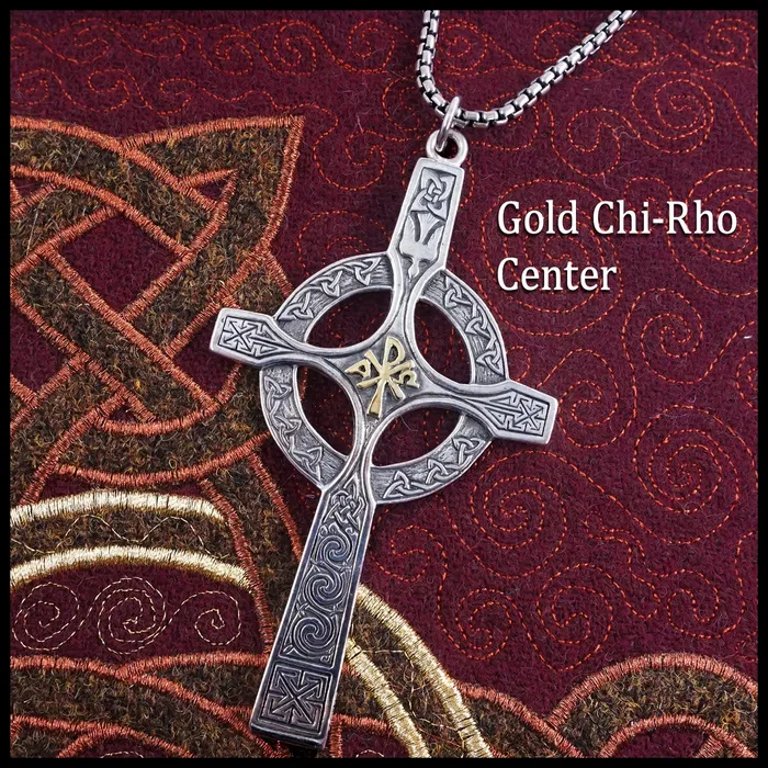 Necklaces Walker Metalsmiths Sterling Silver Ardagh Pectoral Cross Pendant