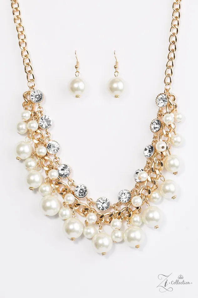 Paparazzi Accessories Necklaces Idolize Zi Collection Paparazzi White Pearl Rhinestone Gold Chain Statement Necklace Paparazzi Accessories Necklaces Idolize Zi Collection Paparazzi White Pearl Rhinestone Gold Chain Statement Necklace