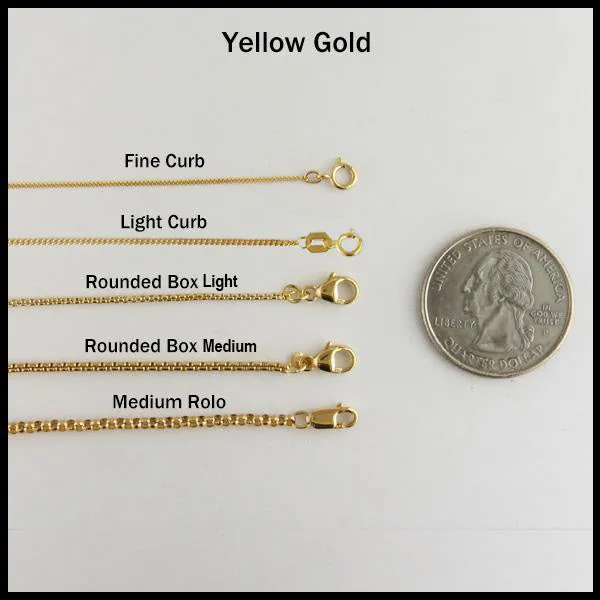 PreStyled Sets 14K Gold Chains Walker Metalsmiths