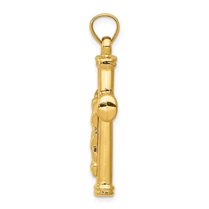 PreStyled Sets Qgold 14k Yellow Gold 18 mm Reversible Jesus Crucifix Pendant 136 grams PreStyled Sets Qgold 14k Yellow Gold 18 mm Reversible Jesus Crucifix Pendant 136 grams