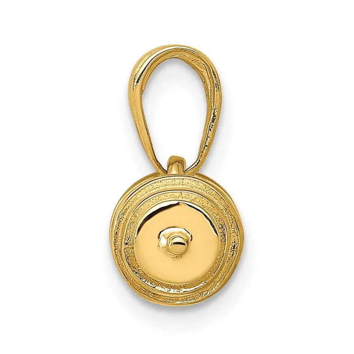 PreStyled Sets Qgold 14k Yellow Gold 23 mm 3D Barbell Pendant 236 grams PreStyled Sets Qgold 14k Yellow Gold 23 mm 3D Barbell Pendant 236 grams
