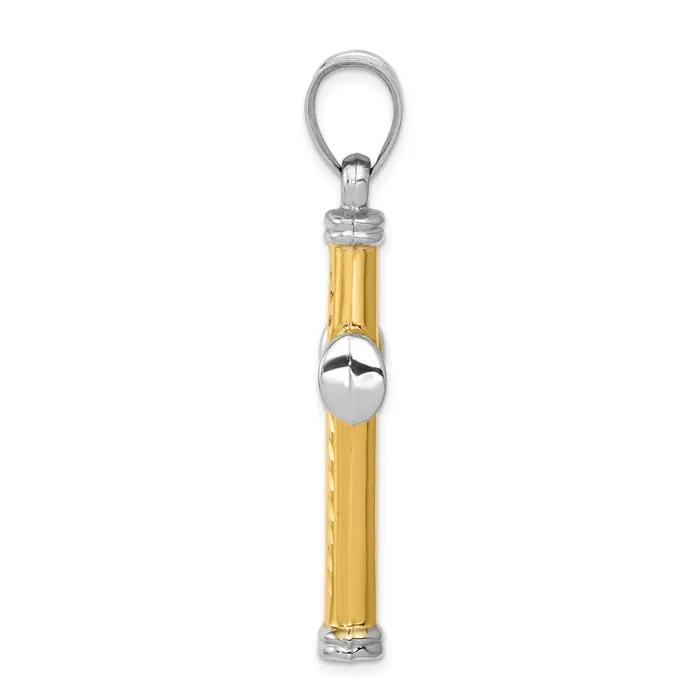 Qgold 14k Twotone 255 mm Reversible Cross 211 grams Rings Qgold 14k Twotone 255 mm Reversible Cross 211 grams Rings