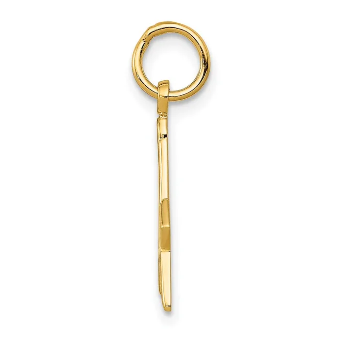 Qgold 14k Yellow Gold 11 mm Polished and Textured Masonic Symbol Charm 096 grams Charm Necklaces Qgold 14k Yellow Gold 11 mm Polished and Textured Masonic Symbol Charm 096 grams Charm Necklaces