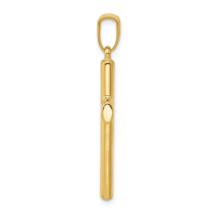Qgold 14k Yellow Gold 175 mm Hollow Cross Pendant 126 grams Necklaces Qgold 14k Yellow Gold 175 mm Hollow Cross Pendant 126 grams Necklaces